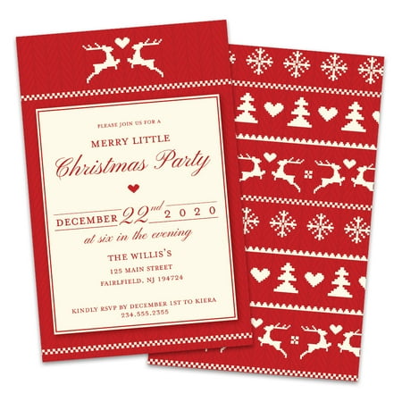 Personalized Holiday Party Invitations 8