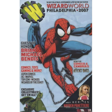 Wizard World Philadelphia Comic Con Program #2007 Vf ; Wizard Comic Book