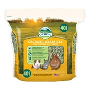 Oxbow Animal Health Orchard OIF8Grass Hay - All Natural Grass Hay for Chinchillas, Rabbits, Guinea Pigs, Hamsters, Gerbils & Other Small Pets - Grown in the USA- Fiber Rich- 40 oz.