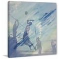thumbnail image 2 of "Volleyball at Dusk" Painting Print on Wrapped Canvas, 2 of 5