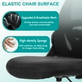 Coolhut Drafting Chair Tall Office Chair with Flip-up Armrests