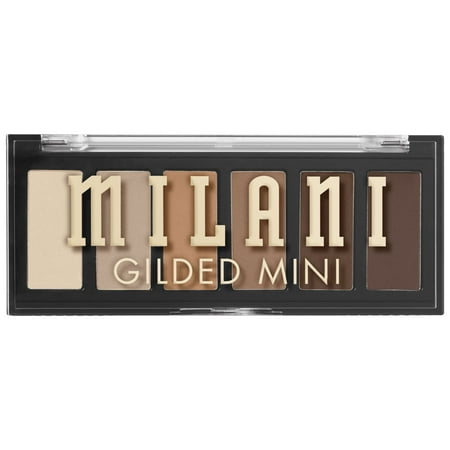 Milani Gilded Mini Eyeshadow Palette, Whiskey Business