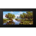 thumbnail image 2 of Babichev, Vyacheslav 18x10 Black Modern Framed Museum Art Print Titled - Silence, 2 of 5