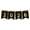 Black and Gold, variant on Katchon, Glitter Happy New Year Banner Black-Extralarge-10 Feet,No DIY,2 Strings, New Years Banner for New Years Decorations 2026 | Black Happy New Year Eve Party Supplies 2026 | Nye Decorations 2026