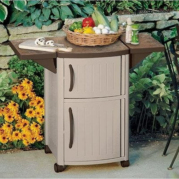 Serving Station Patio Storage Cabinet With 2 Doors Com Serving Station Patio Storage Cabinet, Serving Station Patio Storage Cabinet With 2 Doors
