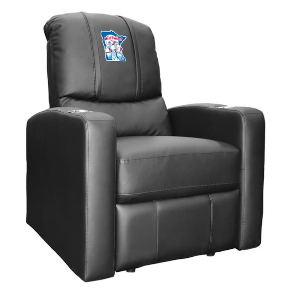 Black Minnesota Twins Stealth Manual Recliner
