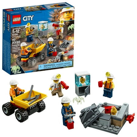 LEGO City Mining Team 60184 Building Set (82 Pieces)
