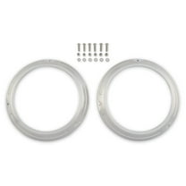 Scott Drake C6TZ-13064-BL Headlight Doors Billet