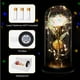 thumbnail image 4 of Regalos para el día de San Valentín para ella, regalo para mujer, rosa arcoíris en cúpula de cristal con luz LED, flor artificial para siempre, regalos únicos para novia, regalos del día de San, 4 of 6
