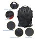 thumbnail image 3 of Bolsa trasera de la motocicleta Bolsa del asiento trasero Bolsa de la cola Mochila multifu Eccomum Bolsa de moto, 3 of 5