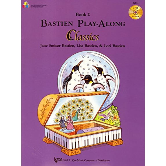 Pre-Owned KP14 - Bastien Play-Along - Classics Book 2 - Book & CD, 9780849773143, 0849773148, Paperback,