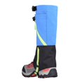 thumbnail image 2 of Guêtres pour Enfants Imperméables pour Extérieur, Randonnée, Escalade, Chasse, Couvre-Jambes (Bleu), 2 of 4