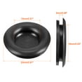 thumbnail image 3 of Unique Bargains 10Pcs 16mm Mounting  Wire Protector Oil Resistant Armature Rubber Grommets, 3 of 3