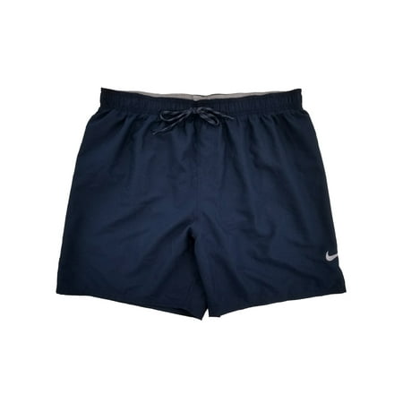 Nike - Nike Mens Navy Blue Volley Swim Trunks Board Shorts Swim Shorts ...