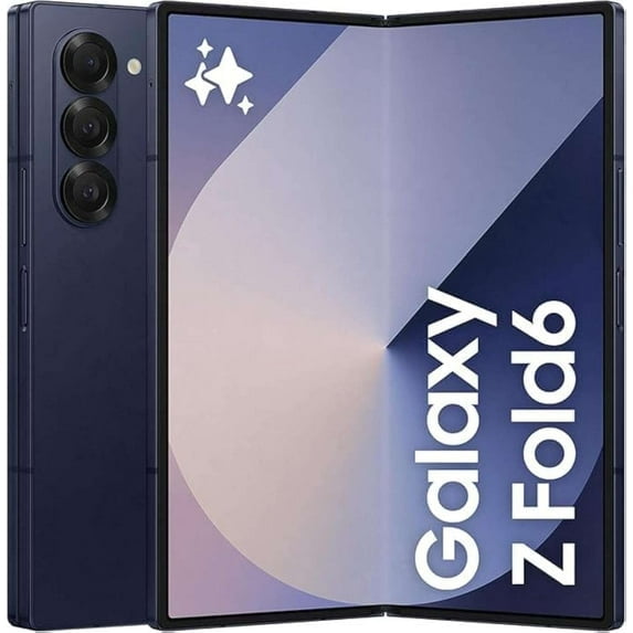 Pre-Owned Samsung Galaxy Z Fold6: Unlocked, 256GB Storage, Navy Blue