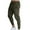 Army Green, variant on Men's Athletic Running Pants Lightweight Elastic Waist Casual Solid Color Long Pant Sport Long Pants