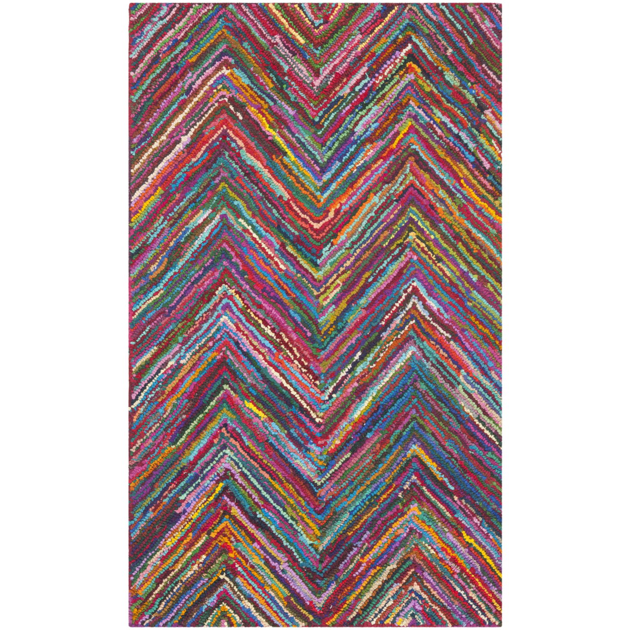 Safavieh Nantucket Akilah Zigzag Stipes Area Rug or Runner