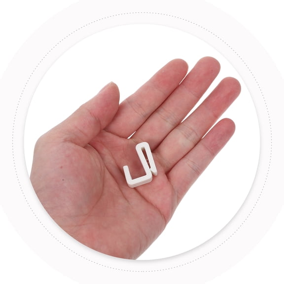 LOLIPPYY 20Pcs Plastic S Hooks for Hanging Tools Kitchen Utensils Wardrobe and Bathroom