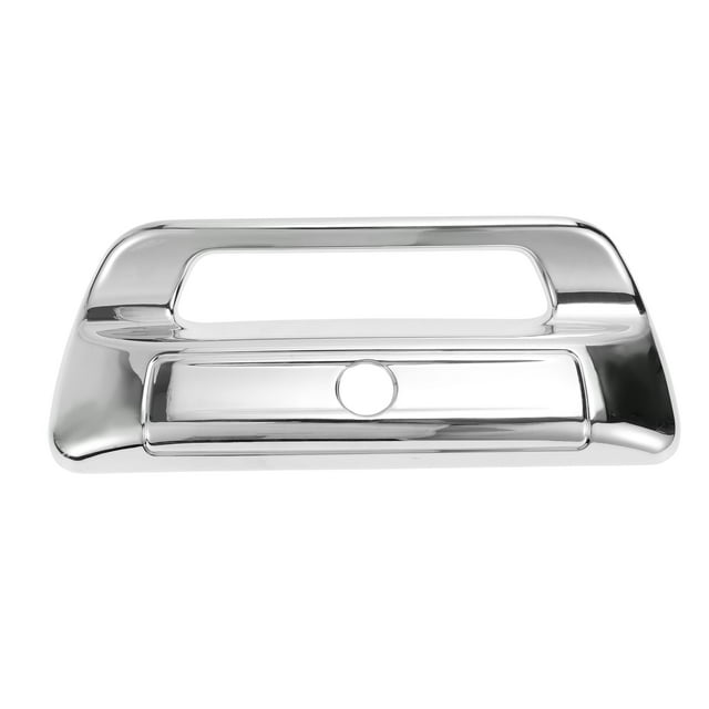 Cubierta de manija de puerta exterior para la puerta trasera para Dodge para Ram 1500 2500 3500 2019-2025 tono plateado electrochapado ABS 1 Pc