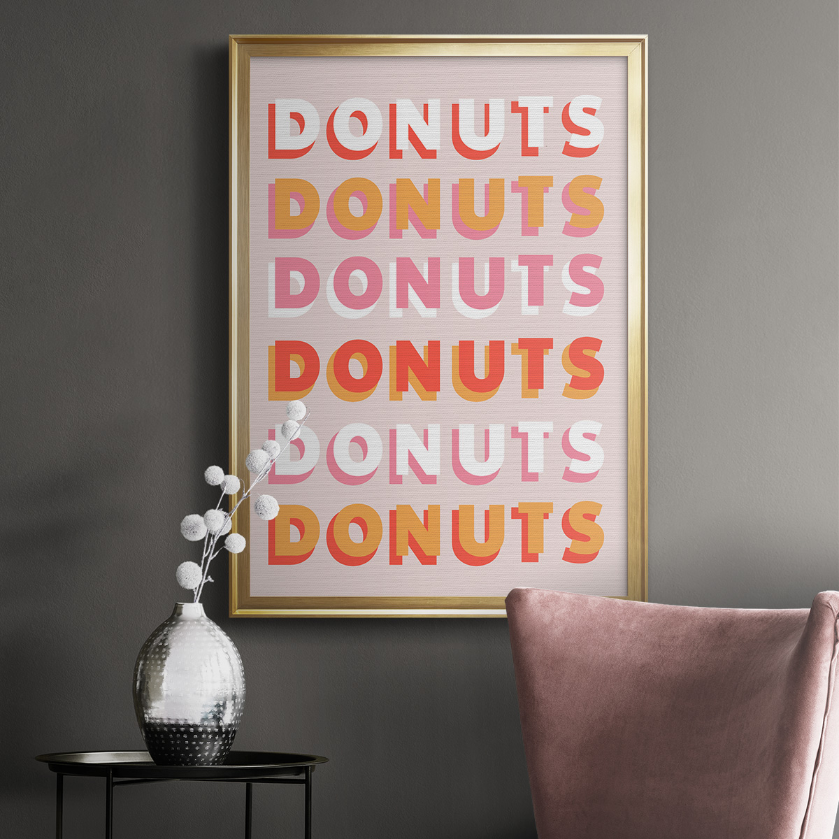 Donuts Premium Classic Framed Print - Ready to Hang