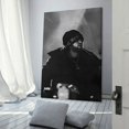 thumbnail image 3 of Odetari RAPPER Popular Art Poster Canvas Wall Art Prints Poster Gifts Photo Picture Painting Posters Room Decor Home Decorative 20x30inch(50x75cm), 3 of 6
