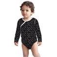 thumbnail image 2 of Xecao Cool Skull Love Print Baby unisex-baby Cotton Long-sleeve Bodysuits-18 Months, 2 of 6
