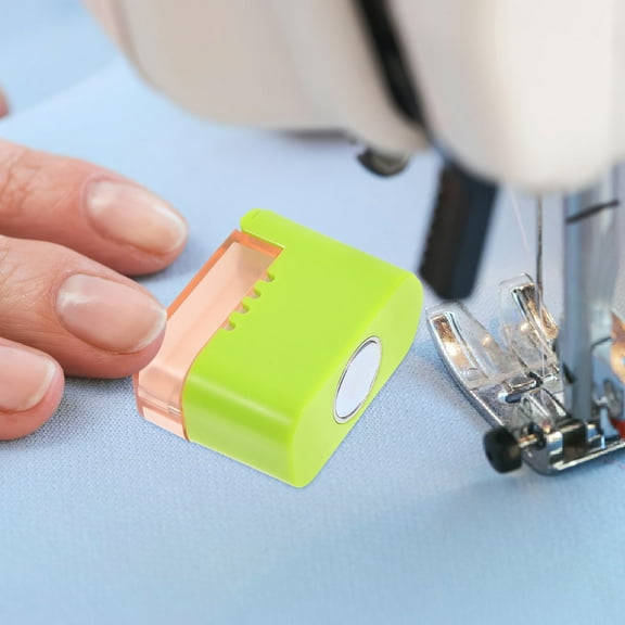 Raindrops Magnetic Sewing Seam Guide ABS Silicone Oil Cup Light Green for Industrial Sewing Machines