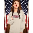 thumbnail image 2 of Happy Birthday Usa Banner Sweatshirt Women -Image by Shutterstock, Female XX-Large, 2 of 4