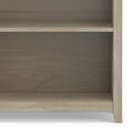thumbnail image 4 of Amherst 30 inch Wide Solid Wood Transitional 5 Shelf Bookcase in Distressed Gray, 4 of 9