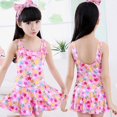 thumbnail image 1 of Trajes de baño para niños, trajes de baño femeninos de princesa dividida siamesa, trajes de baño para niñas de talla mediana y grande, trajes de baño para estudiantes, 1 of 6