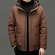 thumbnail image 3 of Chaqueta de plumón para hombre, parka, chaqueta acolchada con calefacción y plumón de pato para hombre, ropa de diseñador de lujo para invierno 2024, novedad en abrigos, acolchado para hombre, 3 of 5