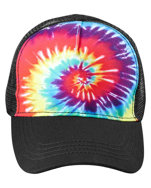 Colorful-Bright-Rainbow-Spiral Woman Men Youths Hat Adjustable Baseball Cap 