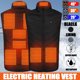 thumbnail image 1 of Oucaili Chaleco Térmico Negro para Hombres Chaqueta Térmica Eléctrica con Cremallera Abrigo con Cremallera Ropa de Abrigo para Exteriores, 1 of 7