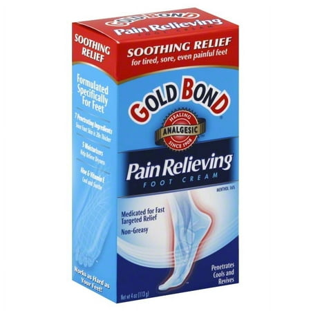 Gold Bond Pain Relieving Foot Cream, 4 oz