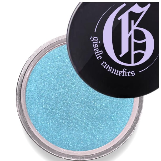 Sombra de ojos mineral orgánica en polvo suelto de Giselle Cosmetics - Dinner Mint Green