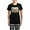With Checker Pant, variant on CafePress - Women's Dark Pajamas - Women's Short Sleeve Print T-Shirt and Pants Dark Cotton Pajama Set