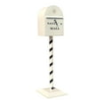 thumbnail image 1 of Elodie Metal Holiday Mailbox Accessory for Santa Mail, 47 Inches Tall for , , Stores, White, 1 of 8