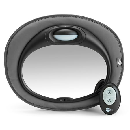SafeFit Musical Night Light Mirror, Crash Tested and Includes Dual-mode LED Lighting System with Remote
