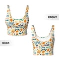 thumbnail image 5 of Lsque Peanuts 8 Printed Women'S Sports Bra, Compression, Moisture Wicking, High-Impact Sports Bra For Women,Supportive sports bra-XX-Large, 5 of 9