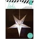 Heidi Swapp Lanterne en Papier Étoile 5 Points 11"-Blanc HS340575 – image 1 sur 3