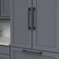 thumbnail image 5 of Belwith-Keeler B078830-14 12 in. Brownstone Appliance Pull, Polished Nickel, 5 of 7