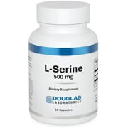 Douglas Laboratories L-Serine | Amino Acid Supplement for Heart and Brain Health, Muscle Building, and Cognitive Health* | 60 Capsules