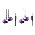 thumbnail image 4 of Sidaley Auriculares de 3,5mm para juegos con cable, auriculares para correr y trotar, Control de línea, Pin de 0,75mm, auriculares portátiles No.04 2Conjunto, 4 of 6