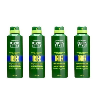 Garnier Fructis Style Power Hair Spray for Men Order 6 Oz (Pack of 4) + Cat Line Makeup (Best Way To Remove Cat Hair)