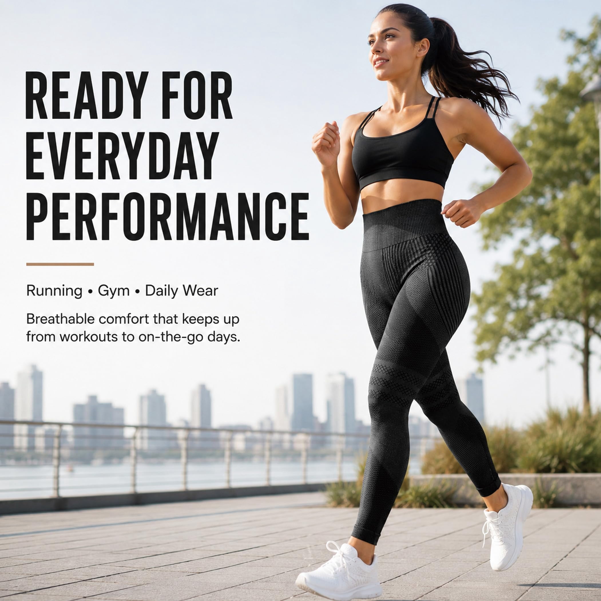 Ionix Labs 3D Anti Cellulite Leggings Compression for Women Workout Yoga