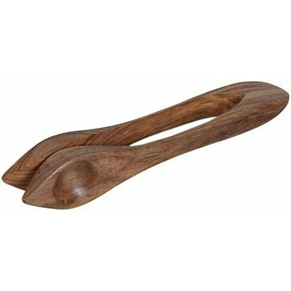 Musical Spoons Percussion Instrument, Handcrafted from Premium Rosewood, Traditional Irish Celtic Folk Sound - 9" Long, Gift for All Ages