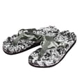 thumbnail image 3 of Mens Flip Flops Arch Support Comfortable Waterproof Open Toe Summer Beach Thong Sandals Cushion Slip on Slippers, 3 of 5