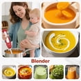 thumbnail image 5 of 1100W Immersion Blender, 21-Speed Hand Blender with Turbo Mode, 5-in-1 Stick Blender for Smoothies, Baby Food, Soups, Purees, Red, 5 of 10