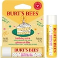 thumbnail image 3 of Burt's Bees 100% Natural Origin Moisturizing Lip Balm, Birthday Cake, 1 Tube, 3 of 6