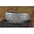 thumbnail image 3 of Gypsy Square Flower Metal Tibetan, Vintage Retro Cuff Bracelet, Bangle(7- Silver), 3 of 5